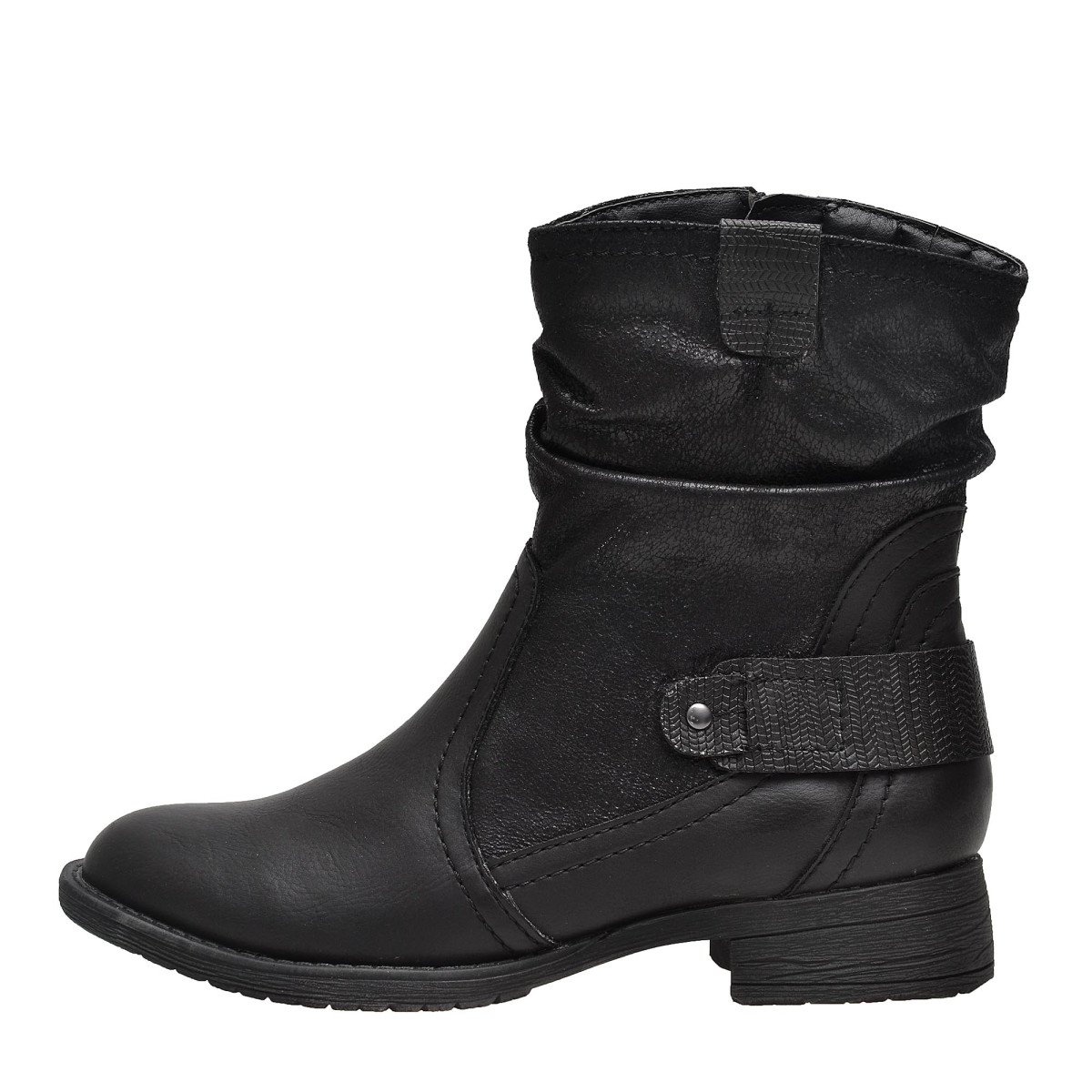 detail Dámská kotníková obuv JANA 8-8-25460-21 BLACK 001