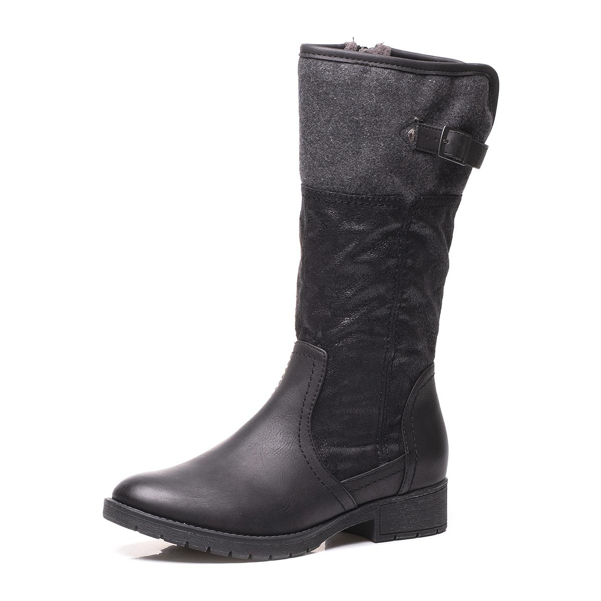 detail Dámská kotníková obuv JANA 8-8-25463-21 BLACK 001