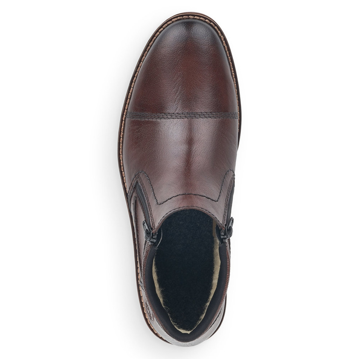 detail Pánská obuv RIEKER RIE-10300294-W1 hnědá