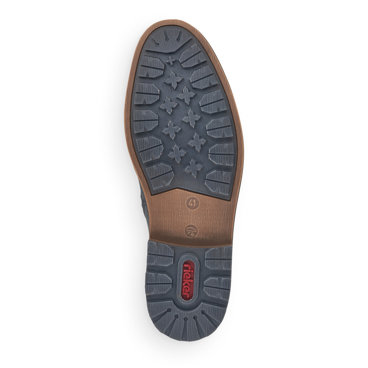 detail Pánska členková obuv RIEKER F5512-14 modrá W0