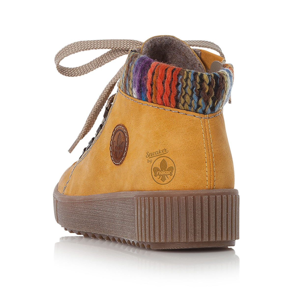 detail Dámská obuv RIEKER RIE-10300616-W1 žlutá