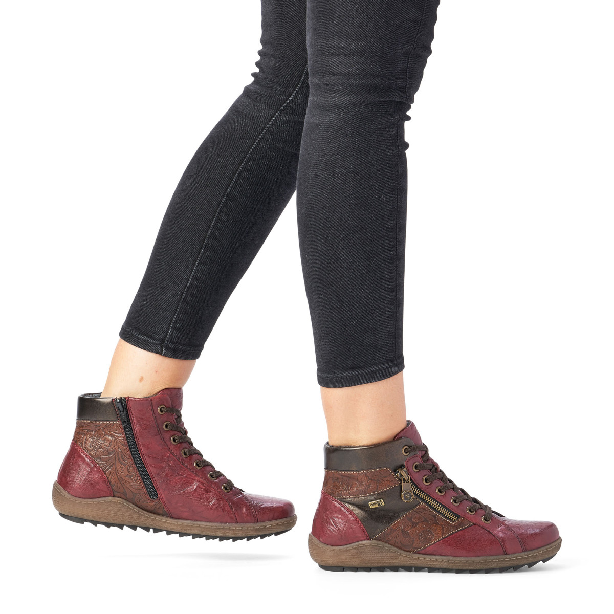 detail Dámská obuv REMONTE RIE-10300652-W1 červená