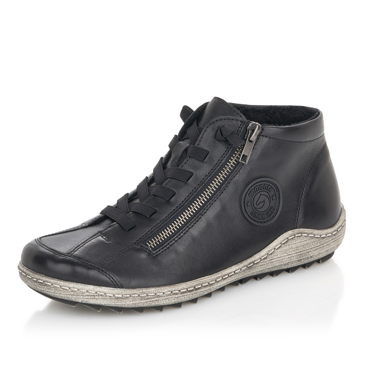 detail Dámska členková obuv REMONTE R1498-01 čierna W4