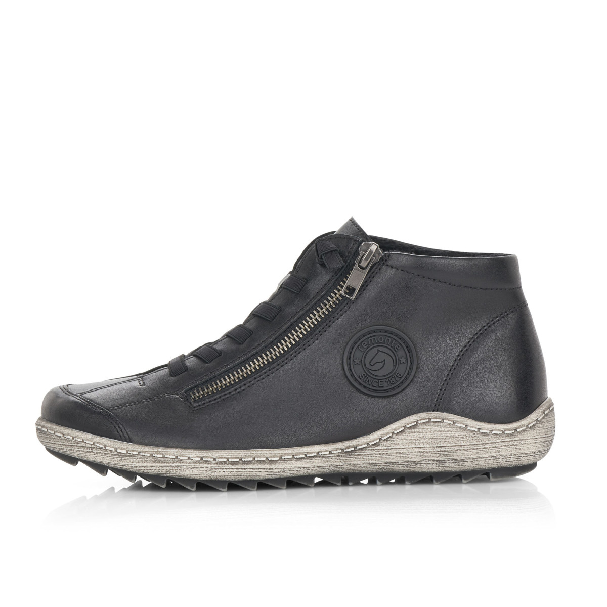 detail Dámska členková obuv REMONTE R1498-01 čierna W4