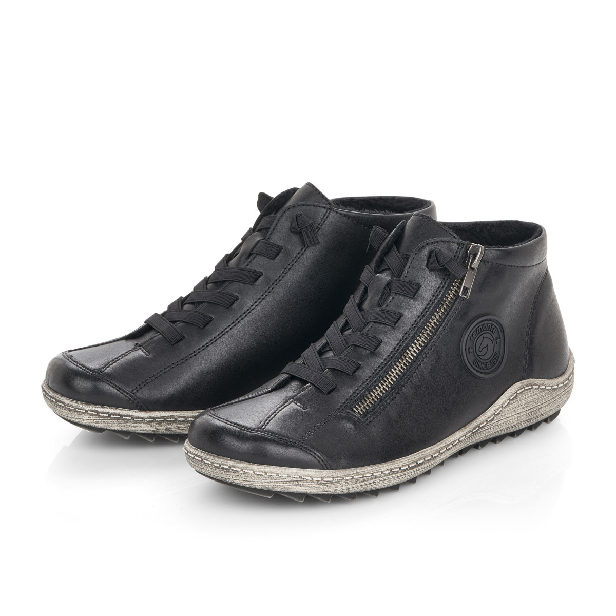 detail Dámska členková obuv REMONTE R1498-01 čierna W4