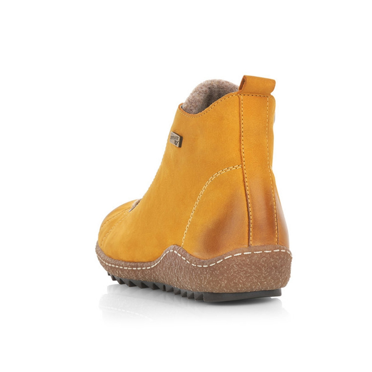 detail Dámská kotníková obuv REMONTE R4789-68 žlutá W1