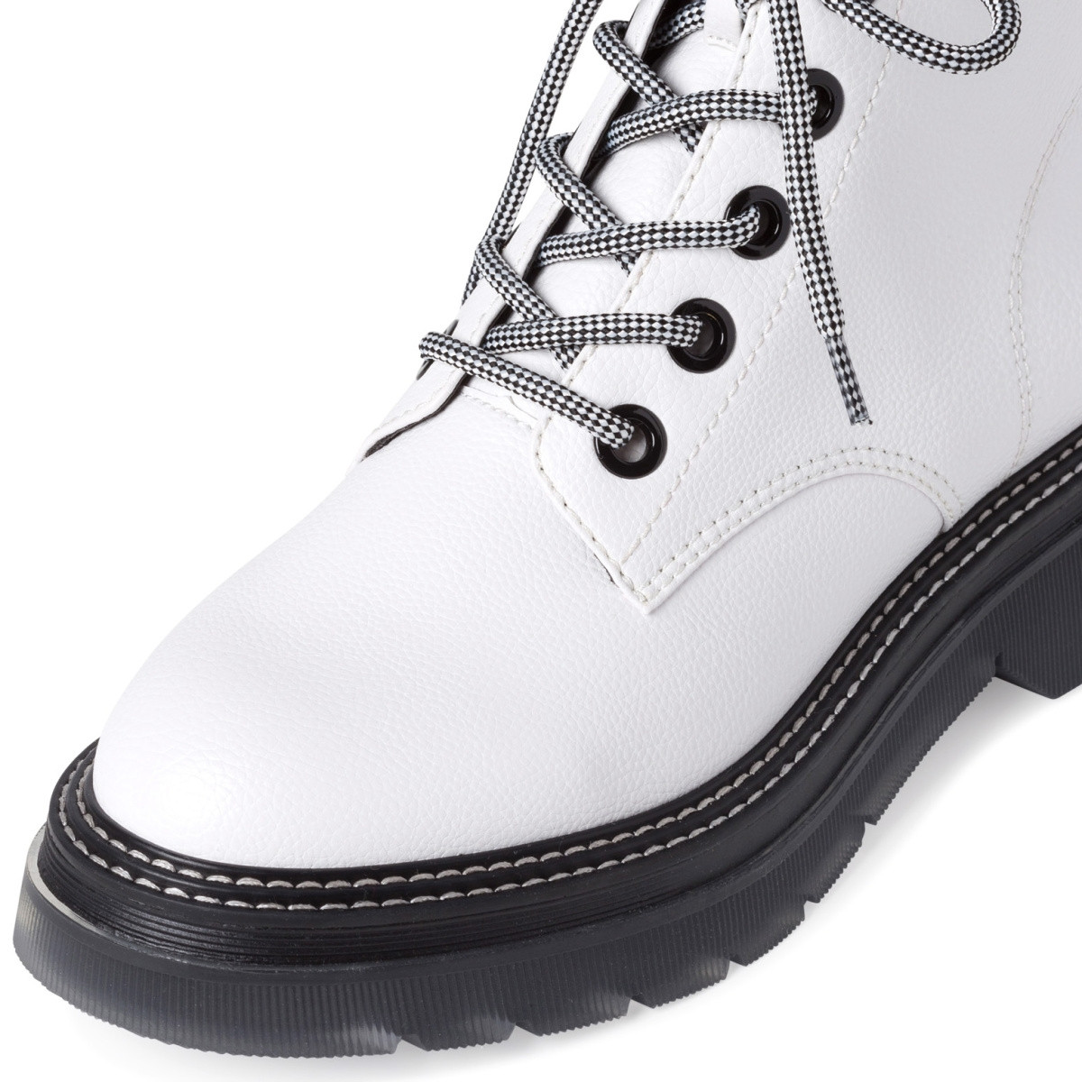 detail Dámská kotníková obuv TAMARIS 25222-27-125 bílá W1