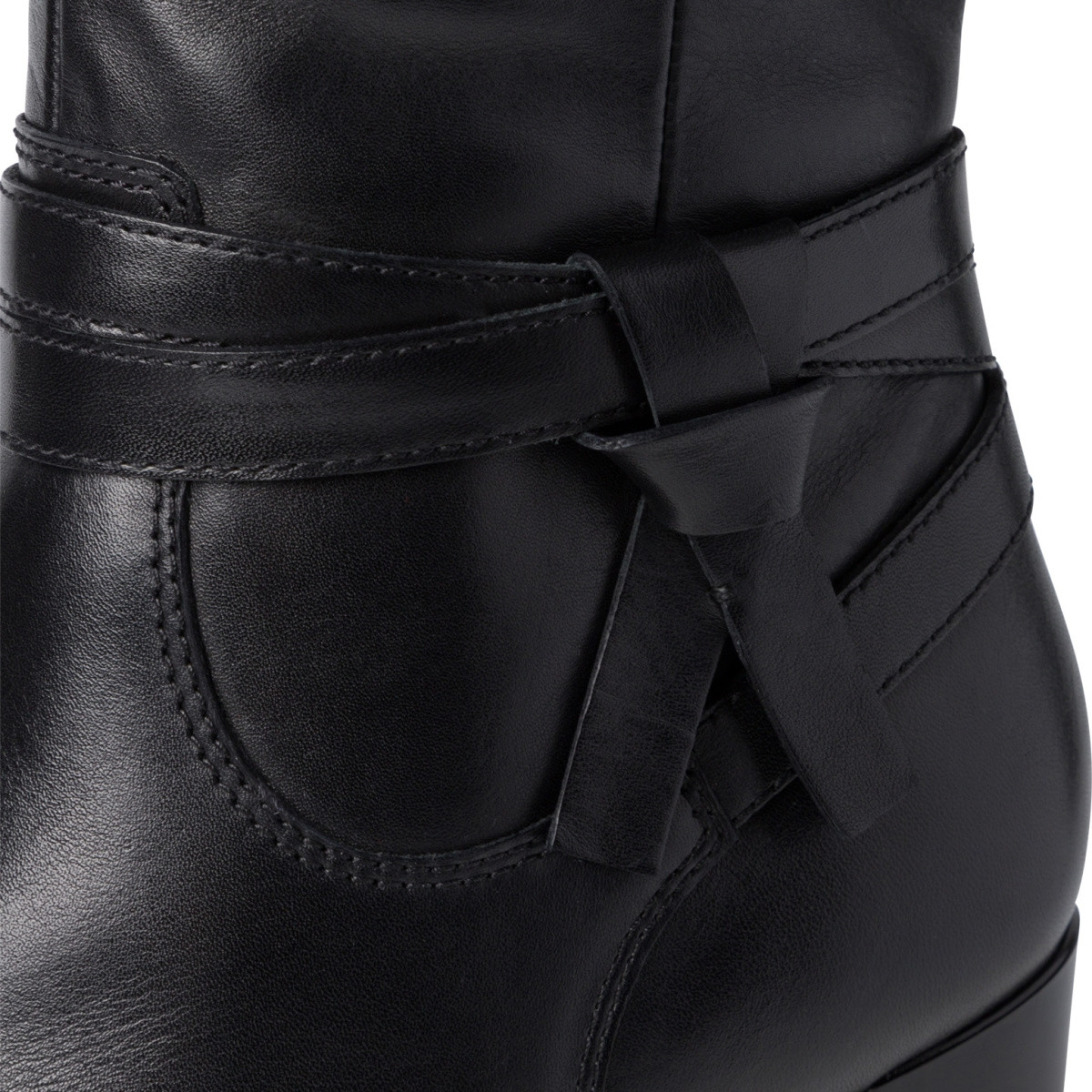 detail Dámské kozačky TAMARIS TAM-10301306-W1 černá