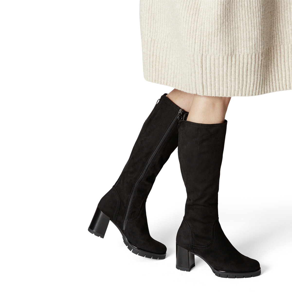 detail Dámské kozačky TAMARIS TAM-10301326-W1 černá