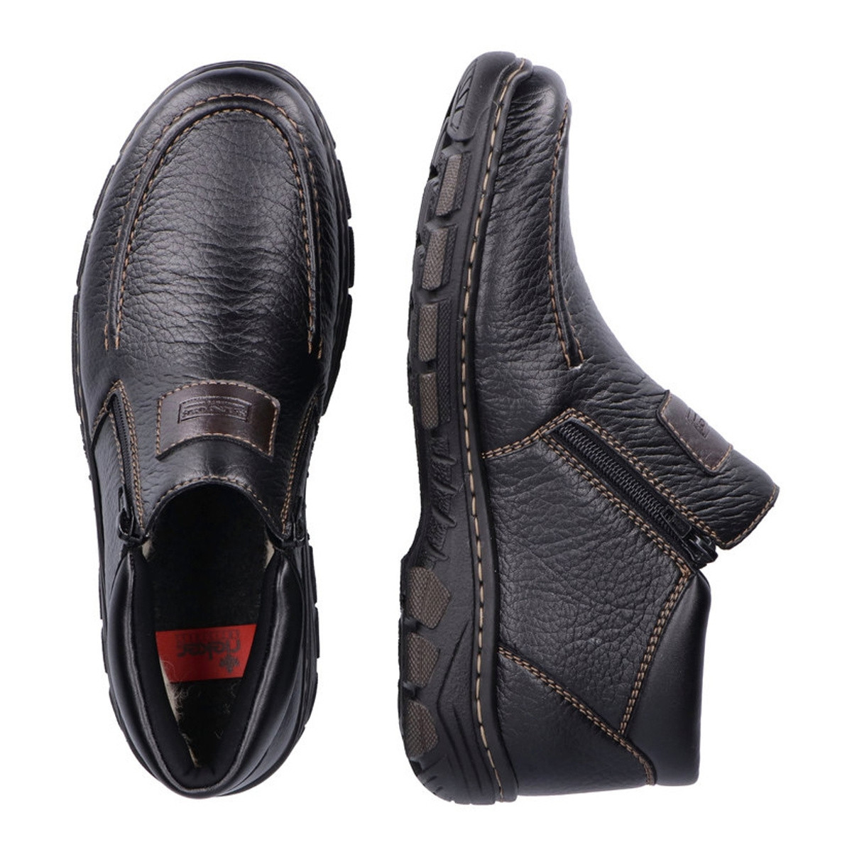 detail Pánská obuv RIEKER RIE-10301447-W2 černá