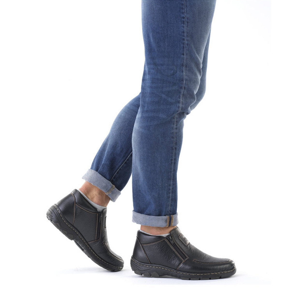 detail Pánská obuv RIEKER RIE-10301447-W2 černá