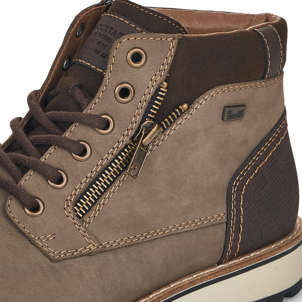 detail Pánská obuv RIEKER RIE-10301455-W1 hnědá