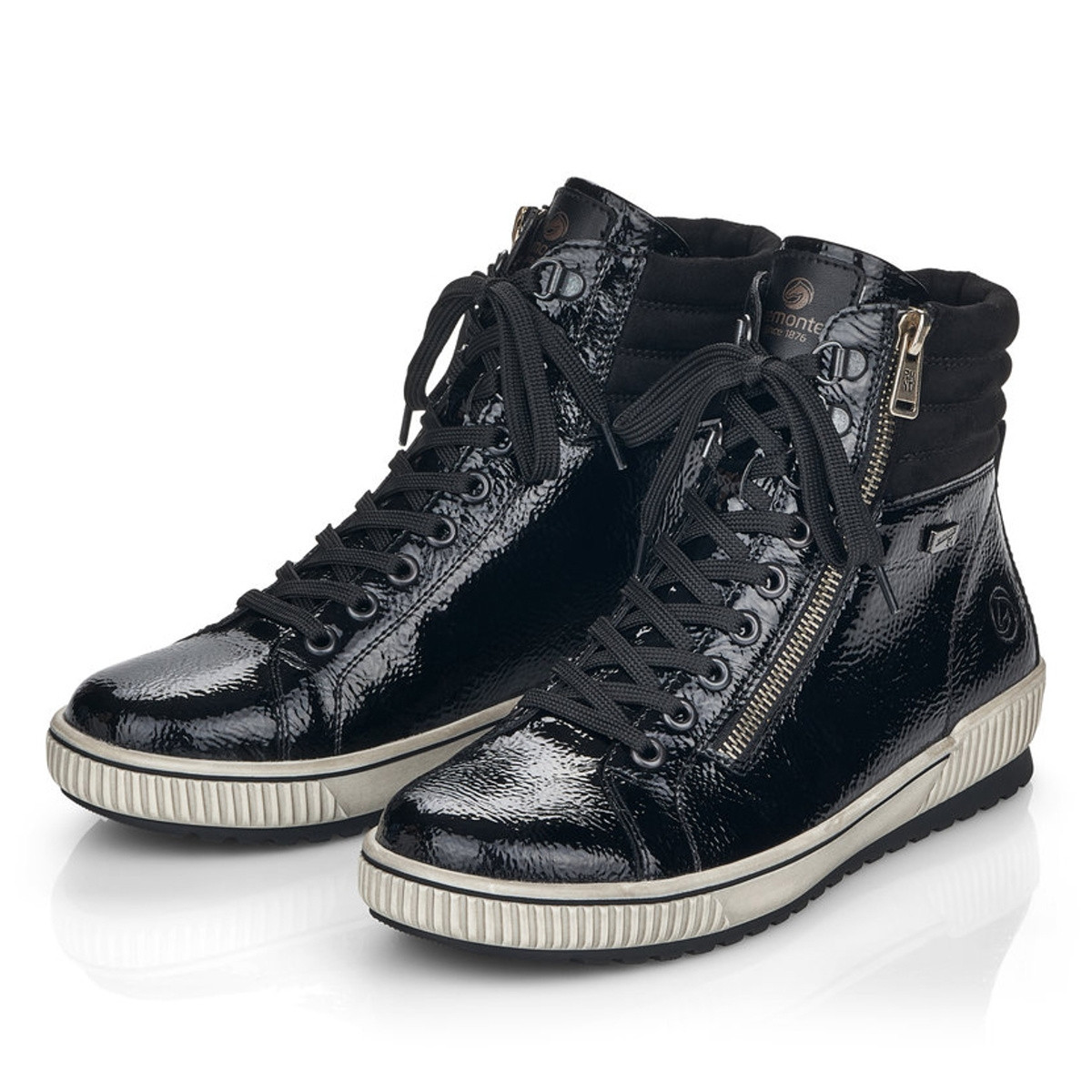 detail Dámska členková obuv REMONTE D0773-02 čierna W1