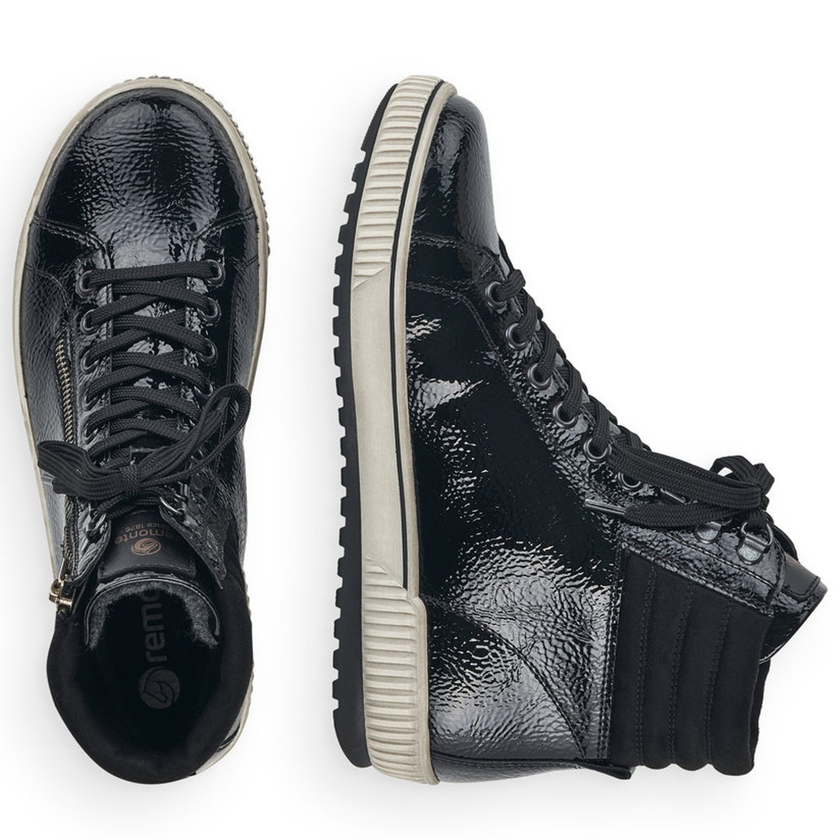 detail Dámska členková obuv REMONTE D0773-02 čierna W1