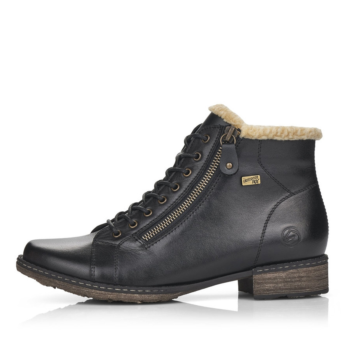 detail Dámska členková obuv REMONTE D4372-01 čierna W3