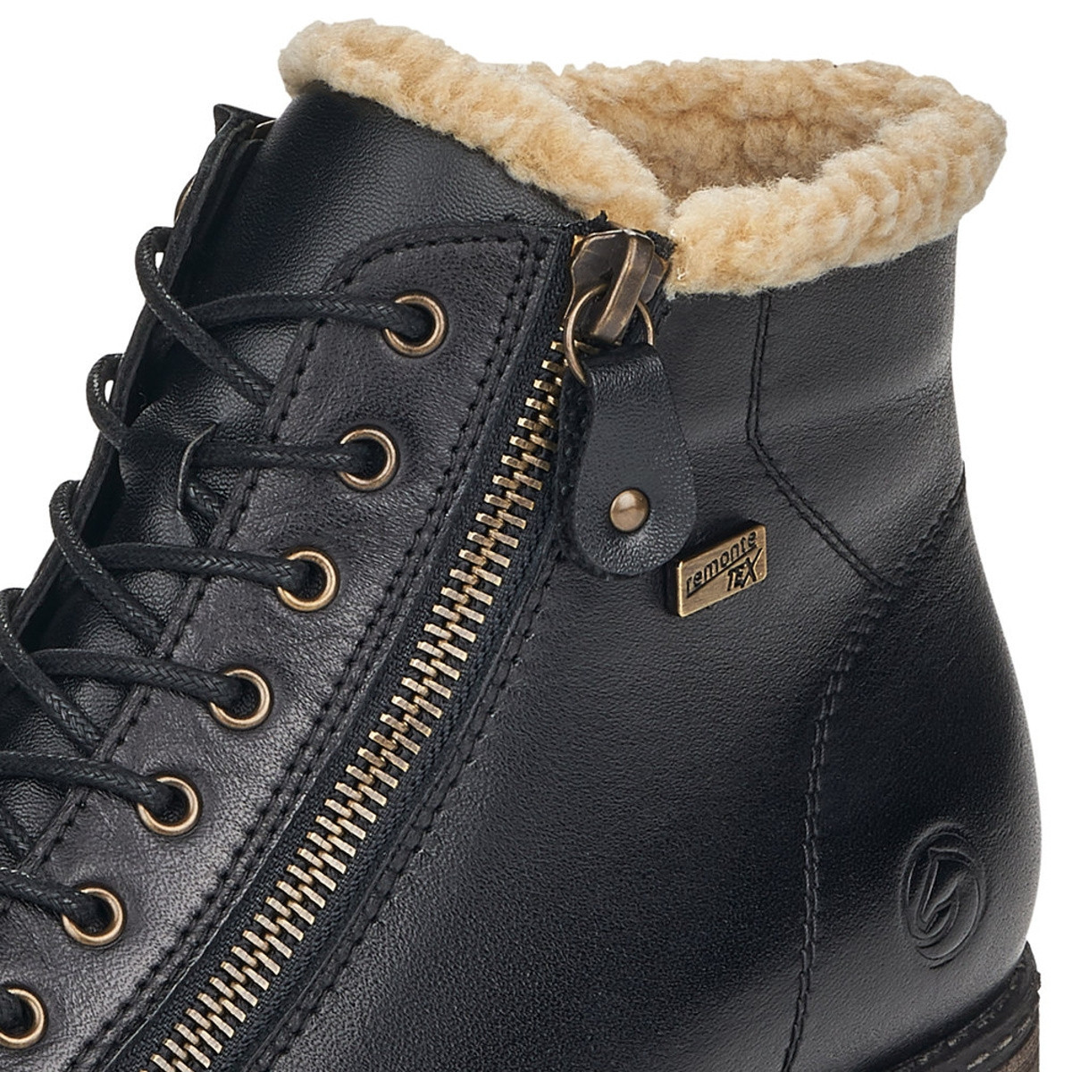 detail Dámska členková obuv REMONTE D4372-01 čierna W3