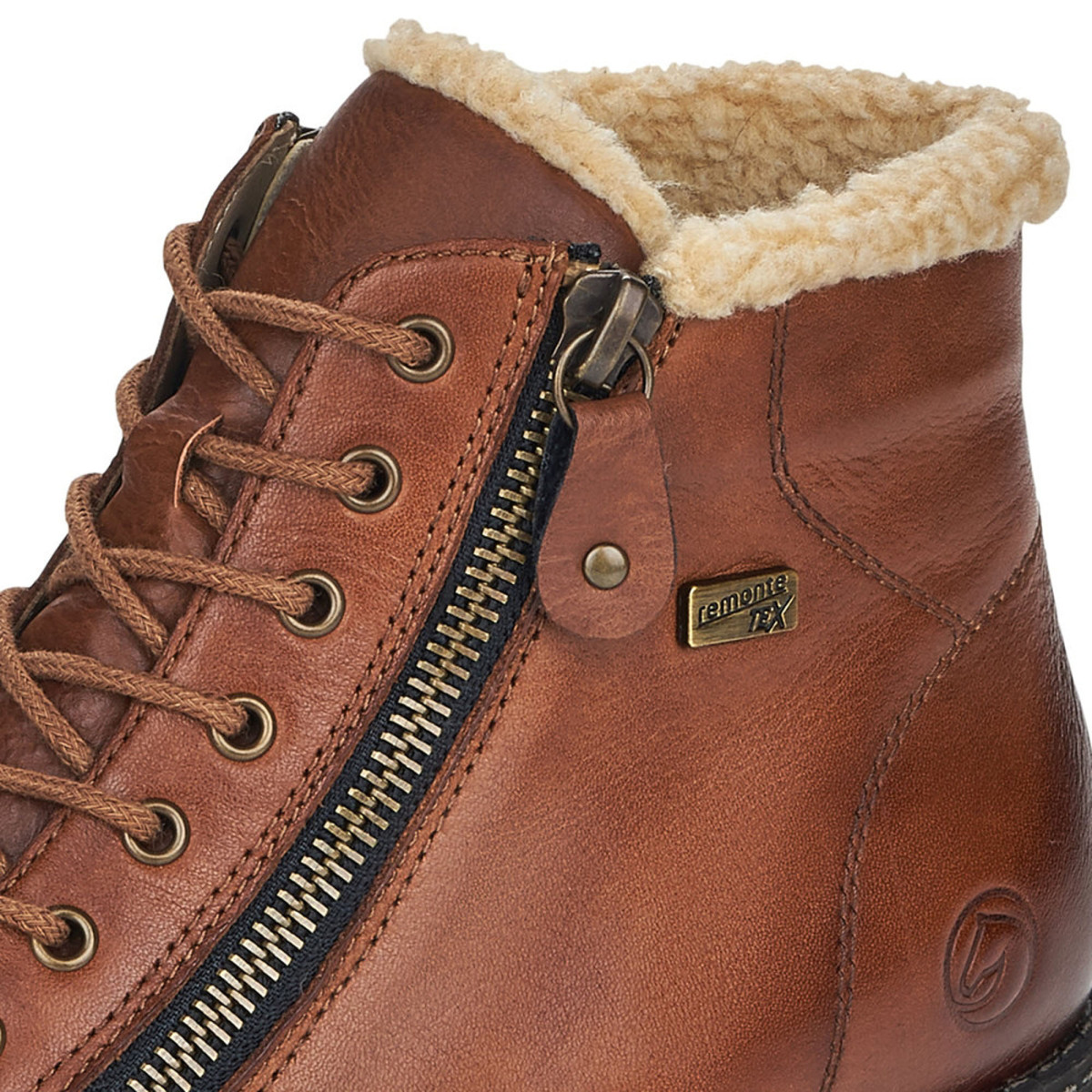 detail Dámská kotníková obuv REMONTE D4372-24 hnědá W1