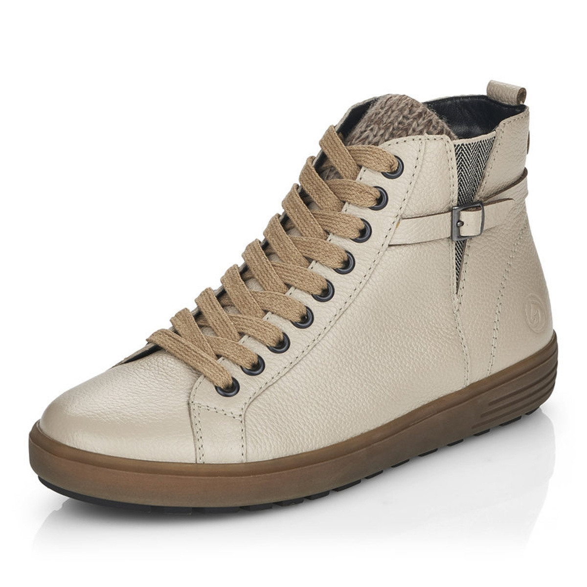 detail Dámska členková obuv REMONTE D4474-60 béžová W1
