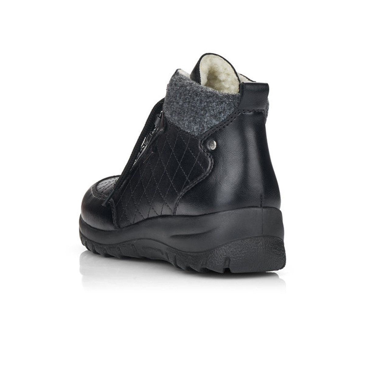 detail Dámská obuv RIEKER RIE-10301613-W1 černá