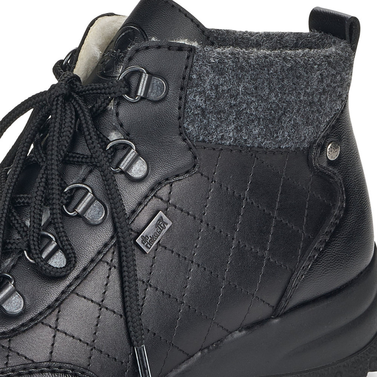 detail Dámská obuv RIEKER RIE-10301613-W1 černá