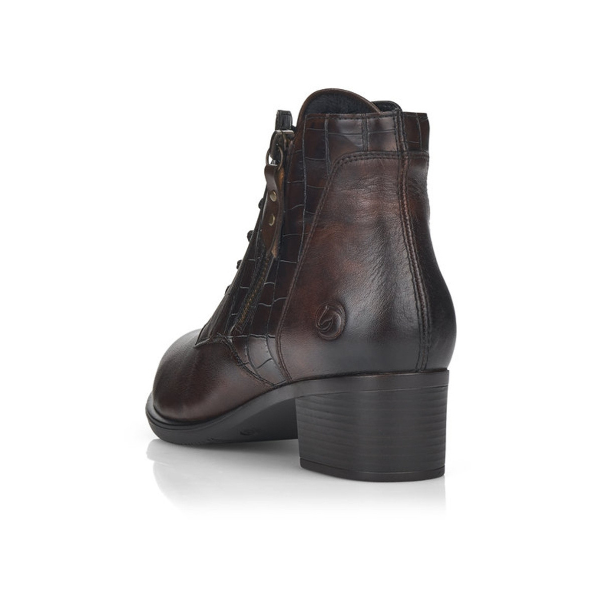 detail Dámská kotníková obuv REMONTE R5182-25 hnědá W2