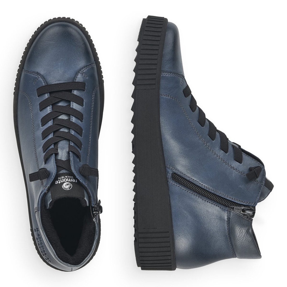 detail Dámská kotníková obuv REMONTE R7995-14 modrá W1