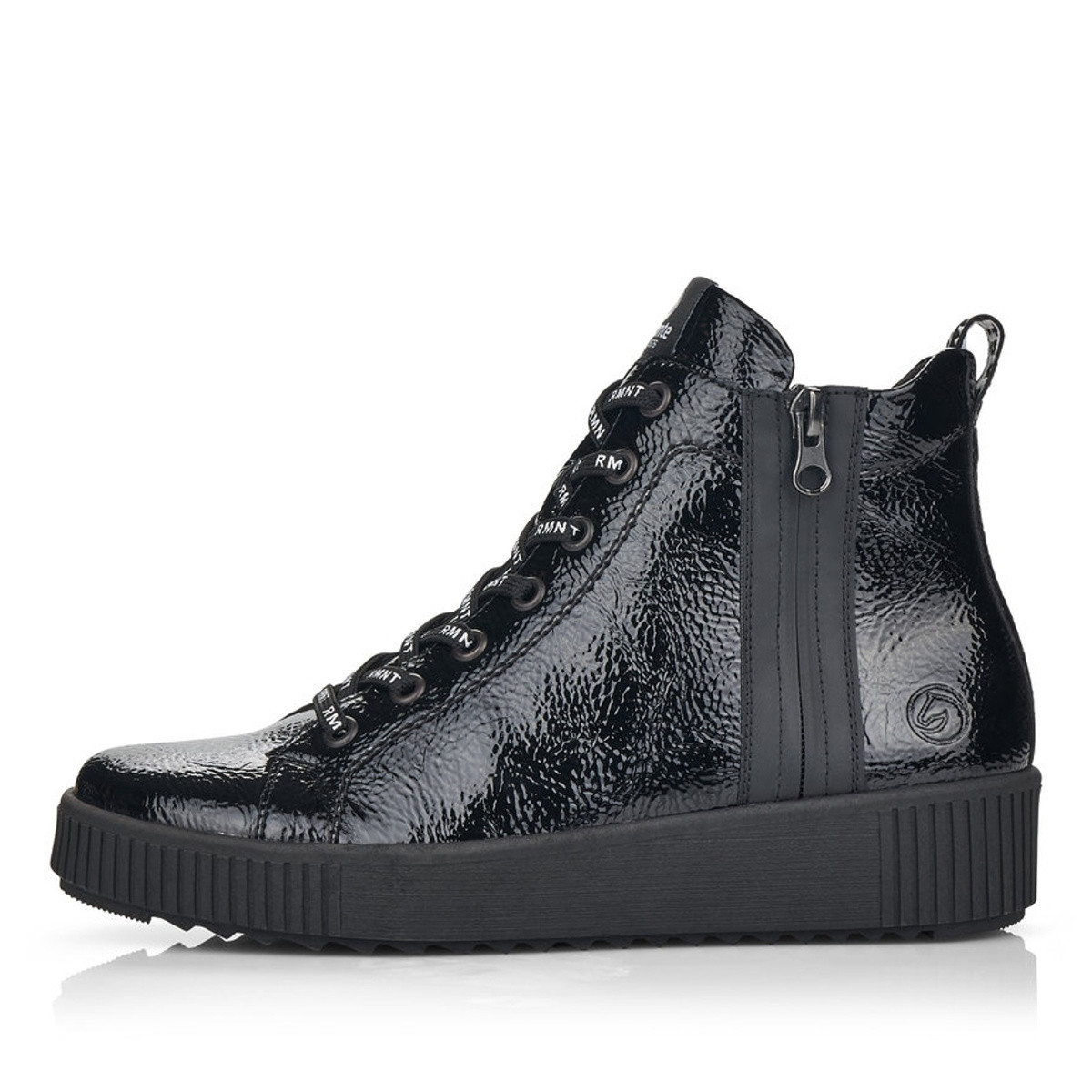 detail Dámská kotníková obuv REMONTE R7996-02 černá W1