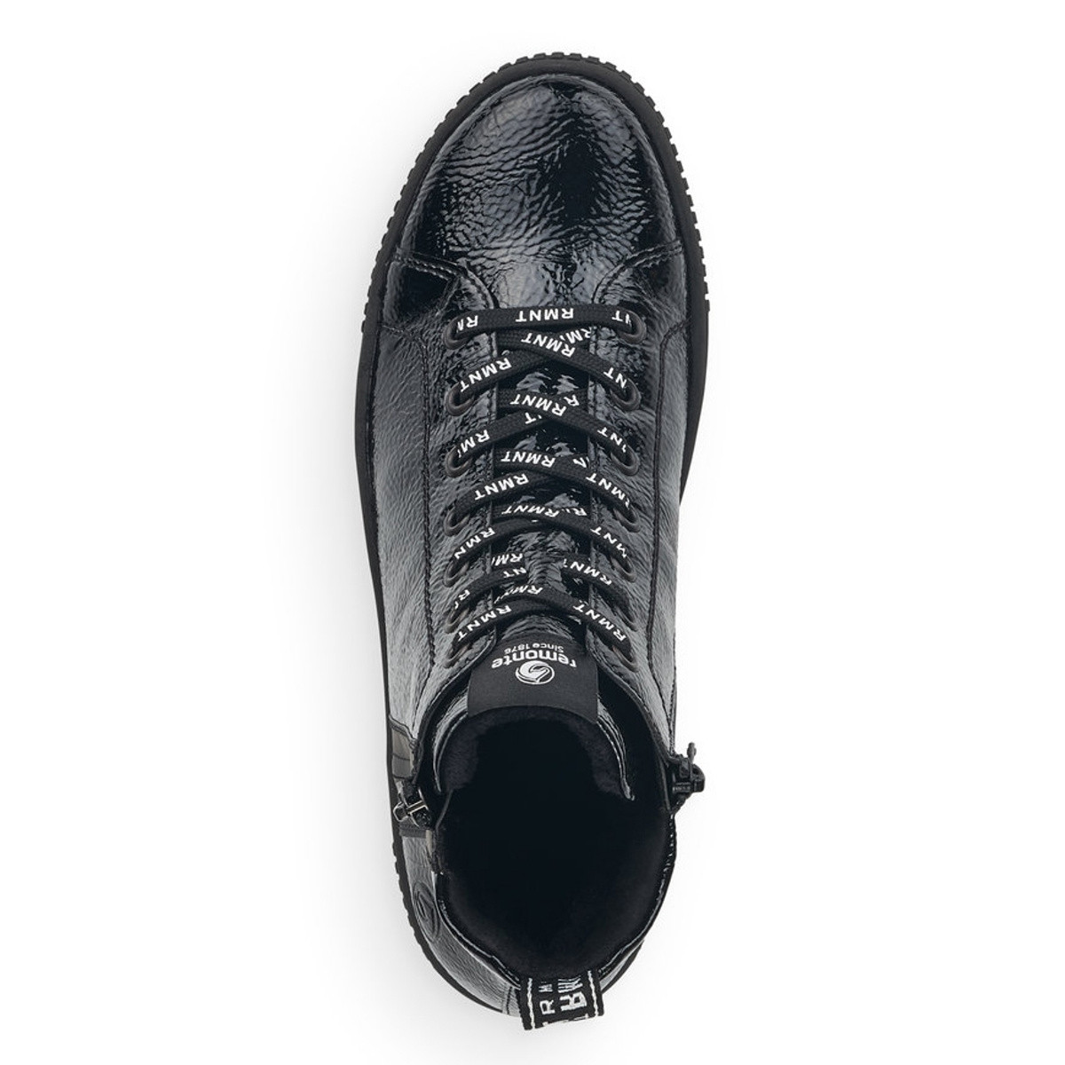 detail Dámská kotníková obuv REMONTE R7996-02 černá W1