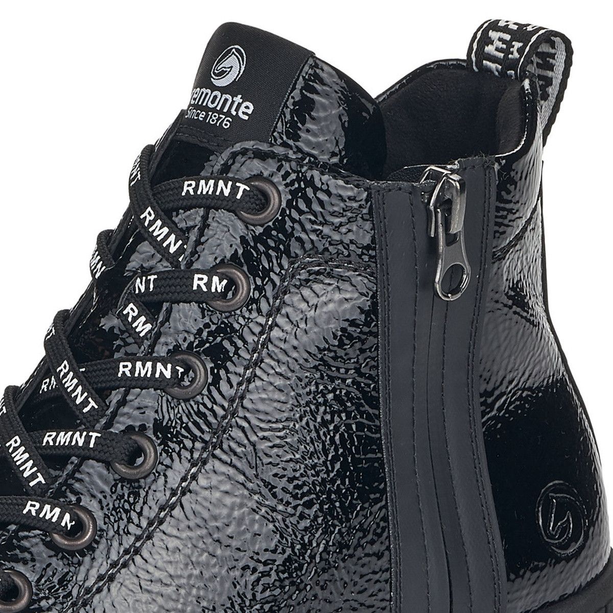 detail Dámská kotníková obuv REMONTE R7996-02 černá W1