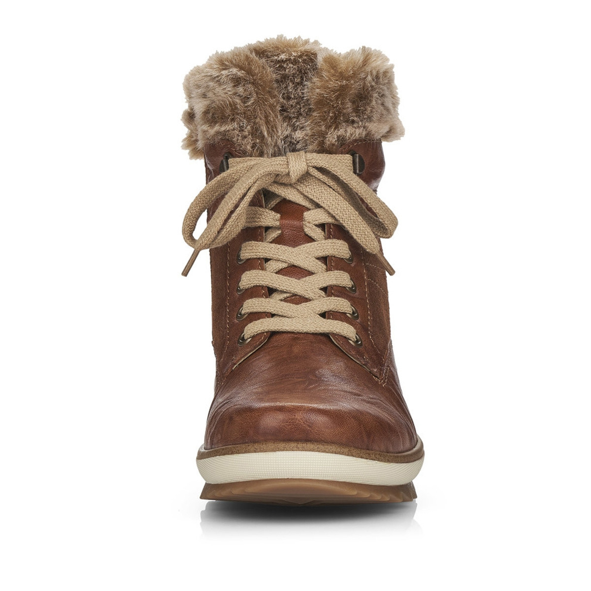 detail Dámska členková obuv REMONTE R8477-23 hnedá W1