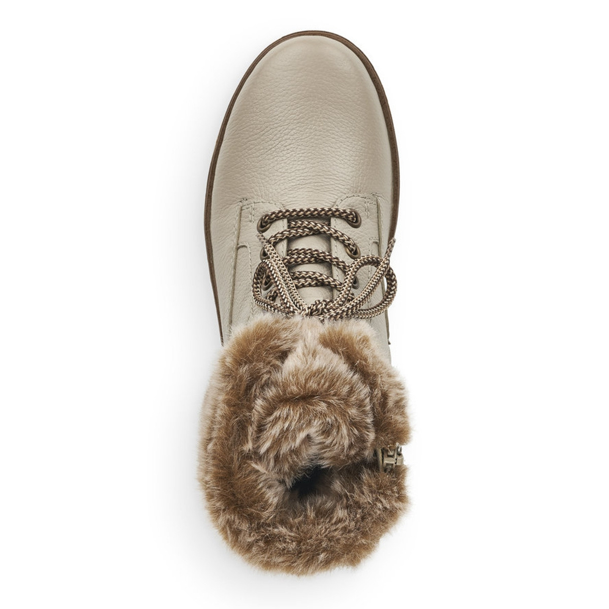 detail Dámská kotníková obuv REMONTE R8477-60 béžová W3