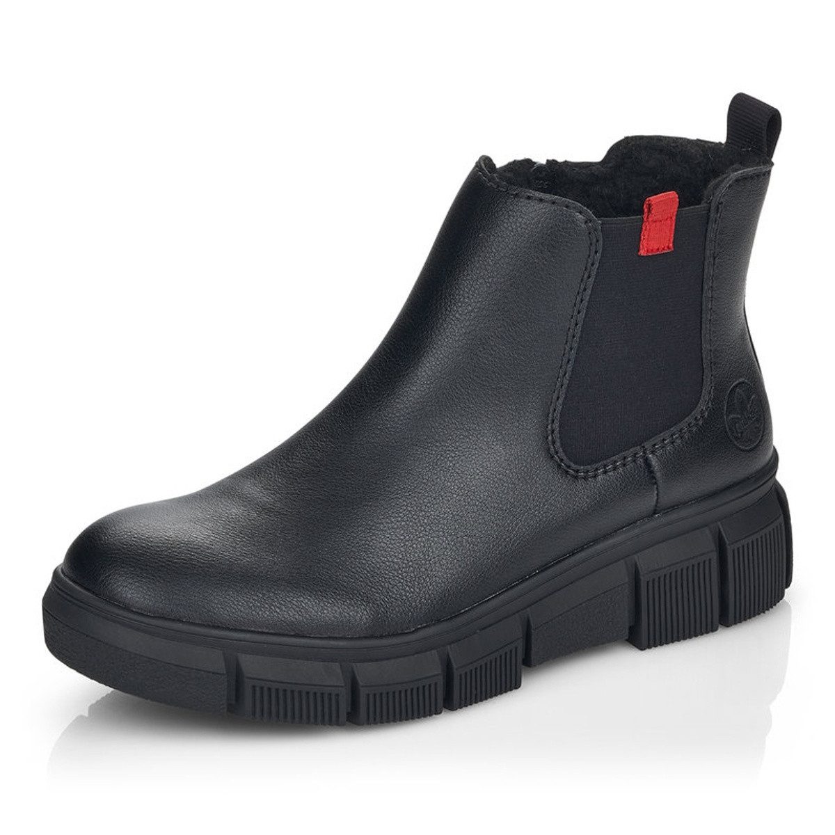 detail Dámská kotníková obuv RIEKER X3450-00 černá W1