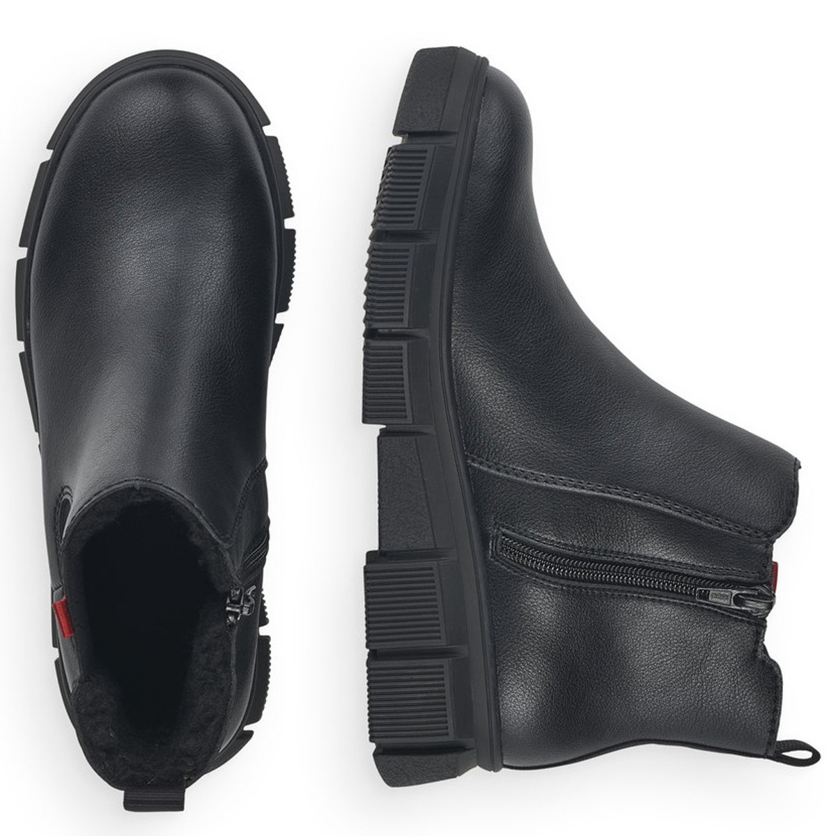 detail Dámská obuv RIEKER RIE-10301673-W1 černá