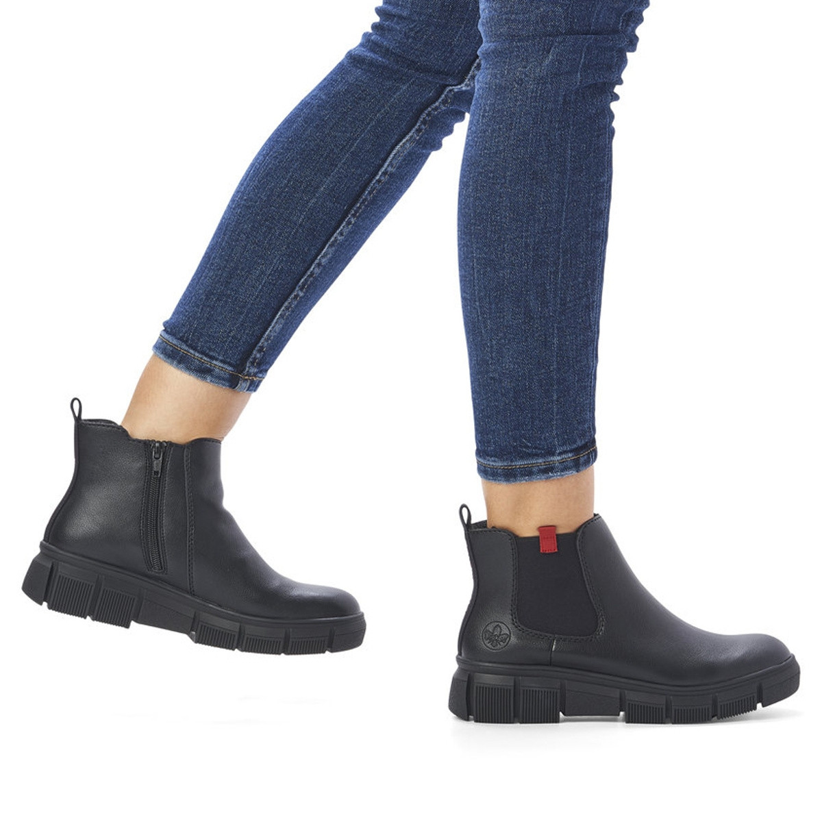 detail Dámská obuv RIEKER RIE-10301673-W1 černá