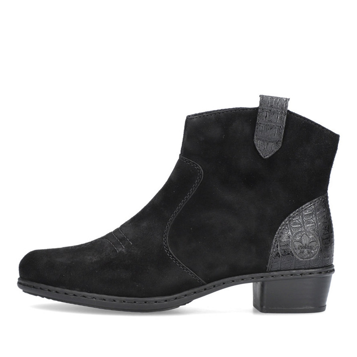 detail Dámská obuv RIEKER RIE-10301690-W1 černá