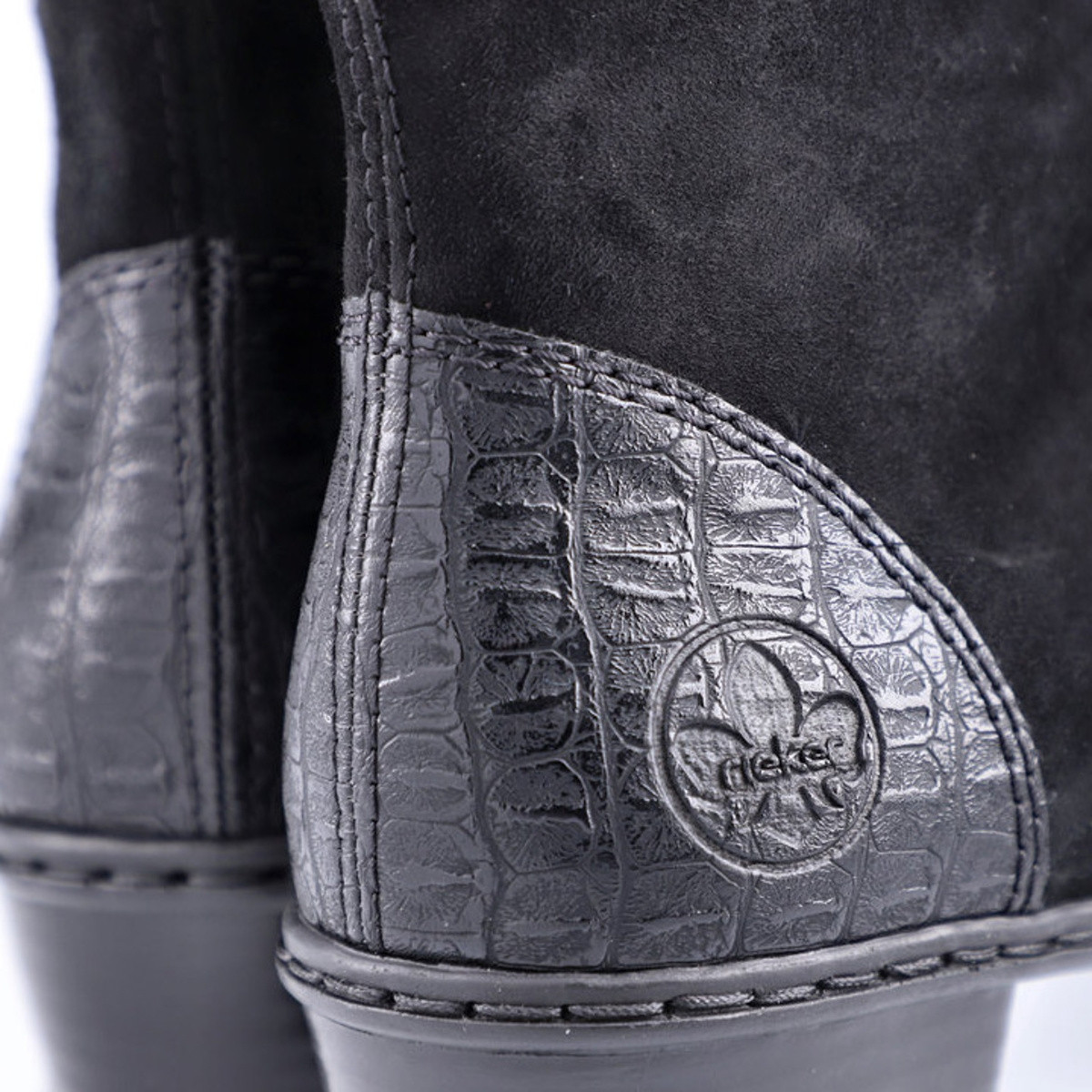 detail Dámská obuv RIEKER RIE-10301690-W1 černá