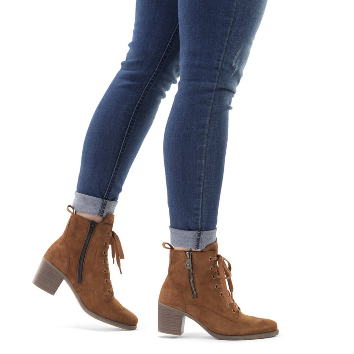 detail Dámská obuv RIEKER RIE-10301696-W2 hnědá