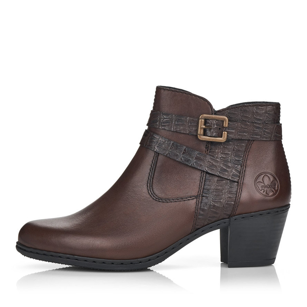 detail Dámská obuv RIEKER RIE-10301706-W2 hnědá