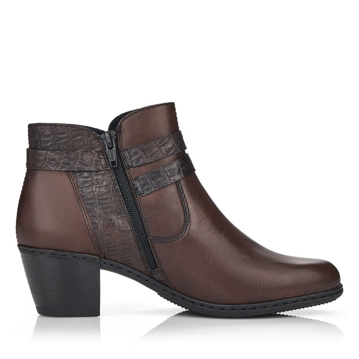 detail Dámská obuv RIEKER RIE-10301706-W2 hnědá