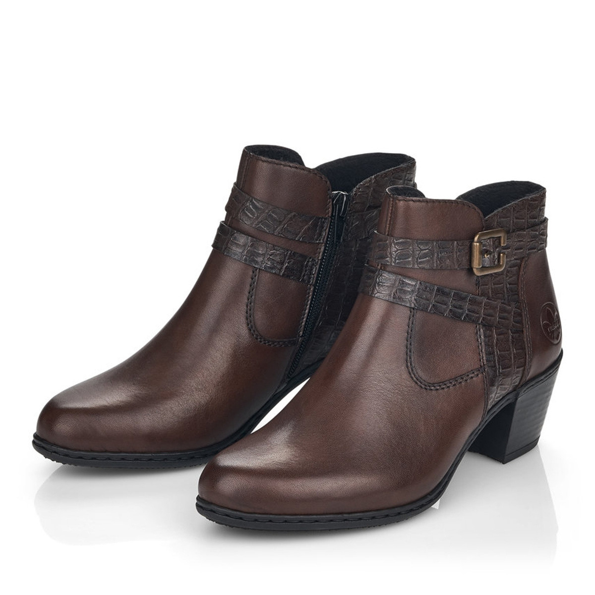 detail Dámská obuv RIEKER RIE-10301706-W2 hnědá