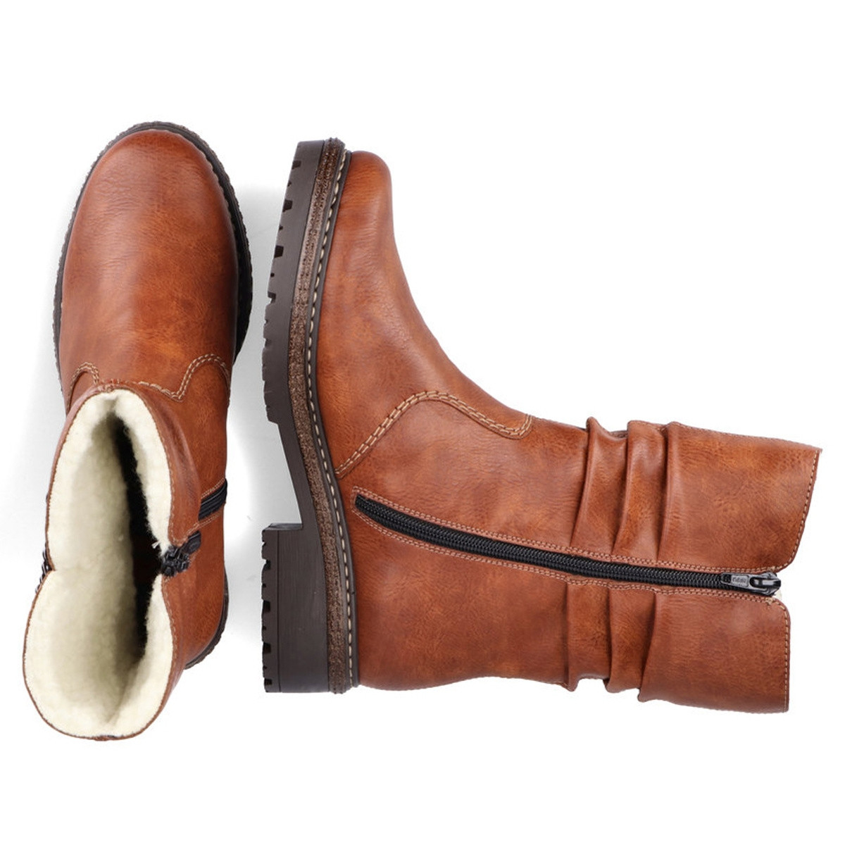 detail Dámská obuv RIEKER RIE-10301731-W2 hnědá