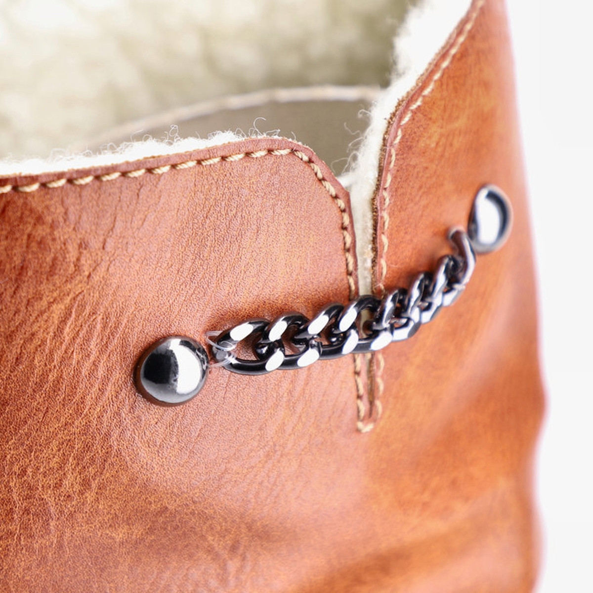 detail Dámská obuv RIEKER RIE-10301731-W2 hnědá