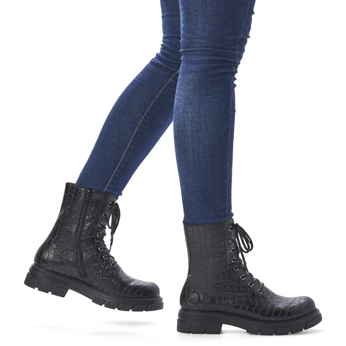 detail Dámská obuv RIEKER RIE-10301761-W1 černá