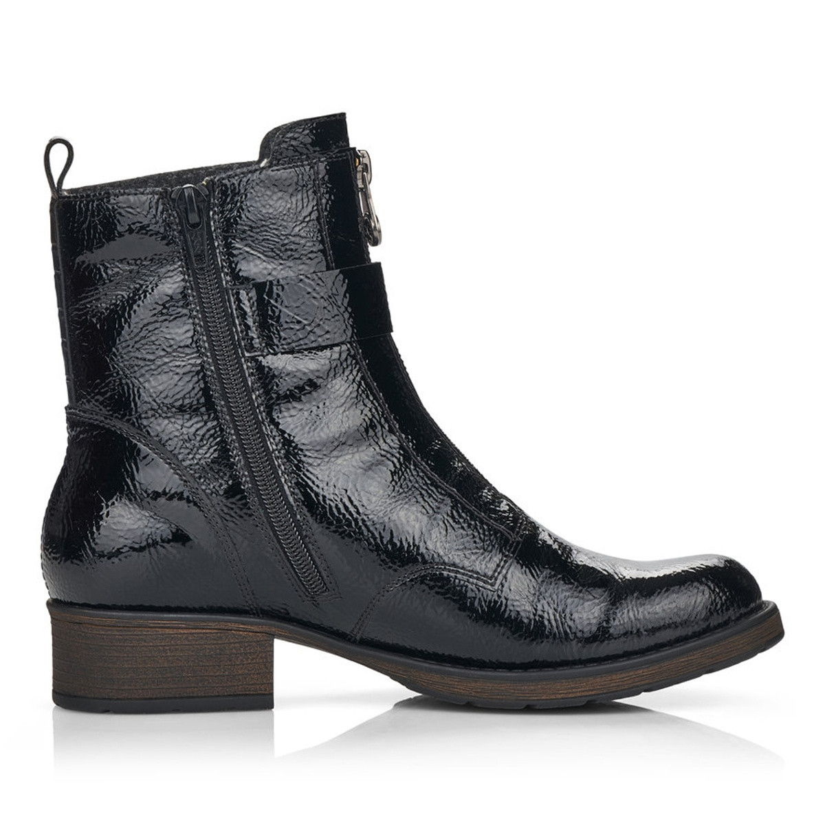 detail Dámská obuv RIEKER RIE-10301767-W1 černá