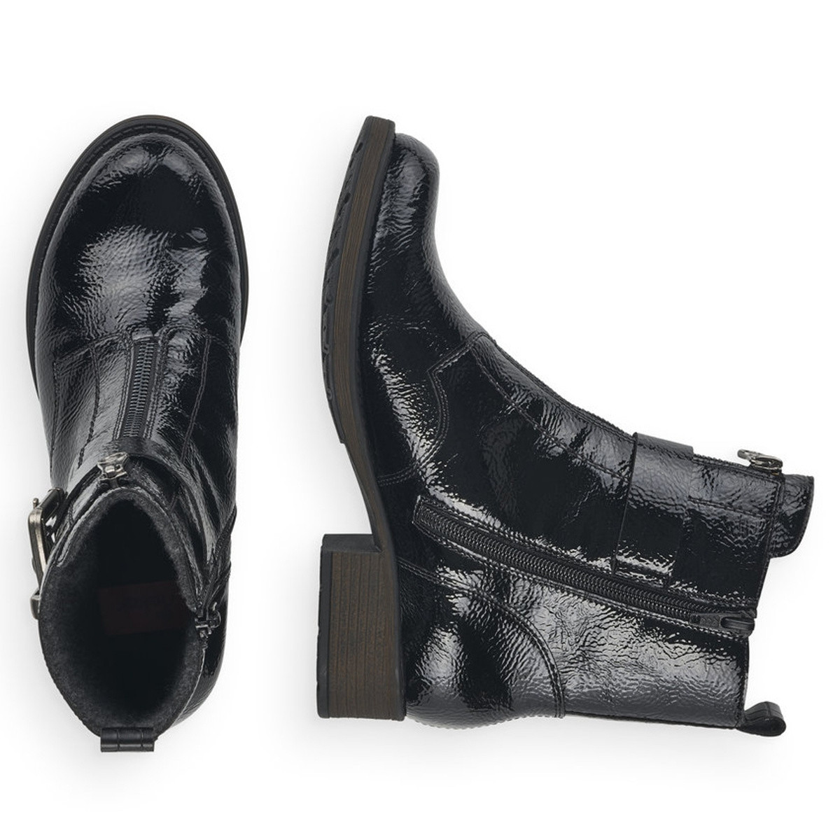 detail Dámská obuv RIEKER RIE-10301767-W1 černá