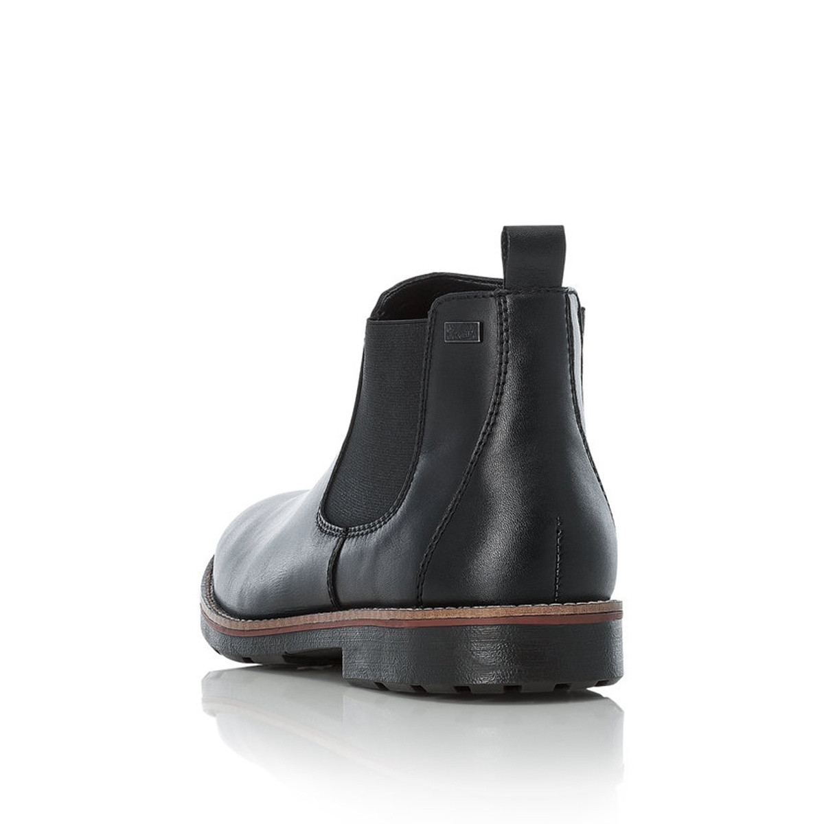 detail Pánská kotníková obuv RIEKER 35382-00 černá W4