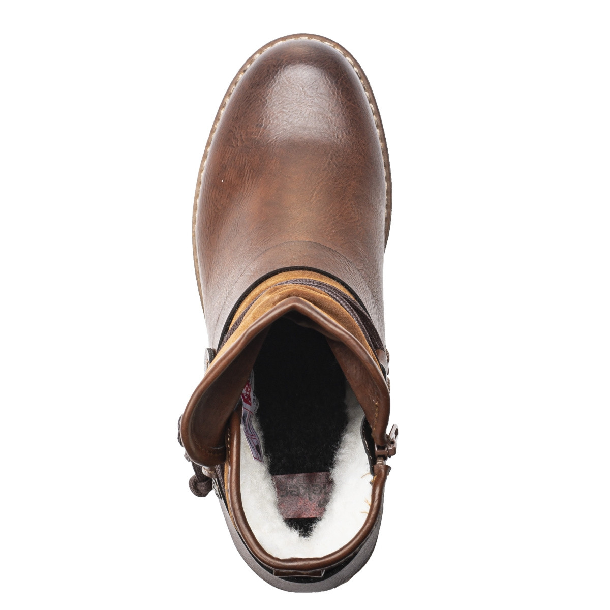 detail Dámská obuv RIEKER RIE-10301881-W1 hnědá