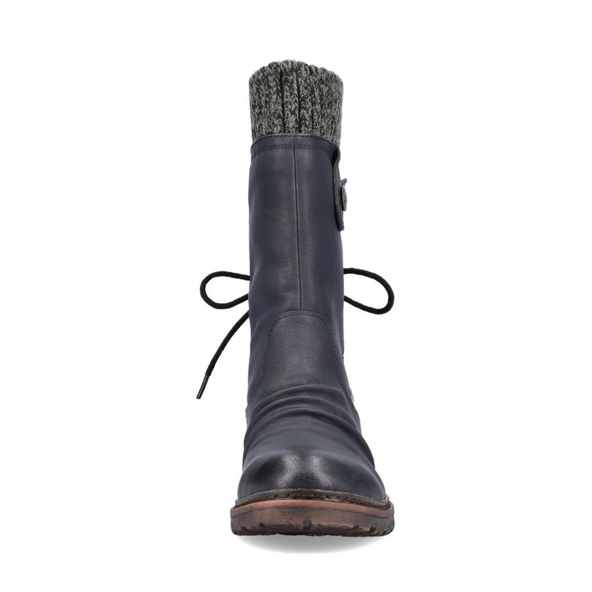 detail Dámské kozačky RIEKER RIE-10301882-W1 modrá