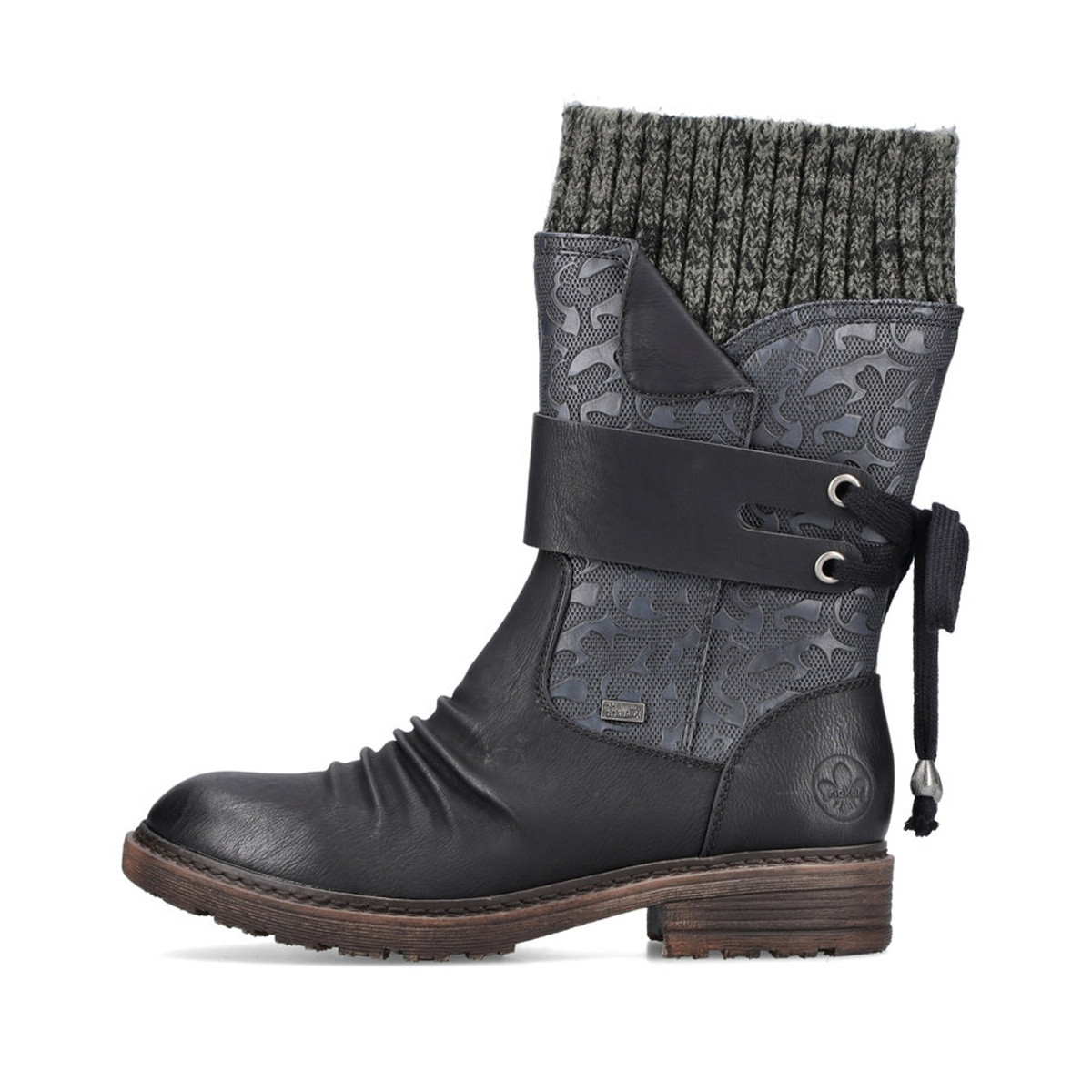 detail Dámské kozačky RIEKER RIE-10301884-W1 černá