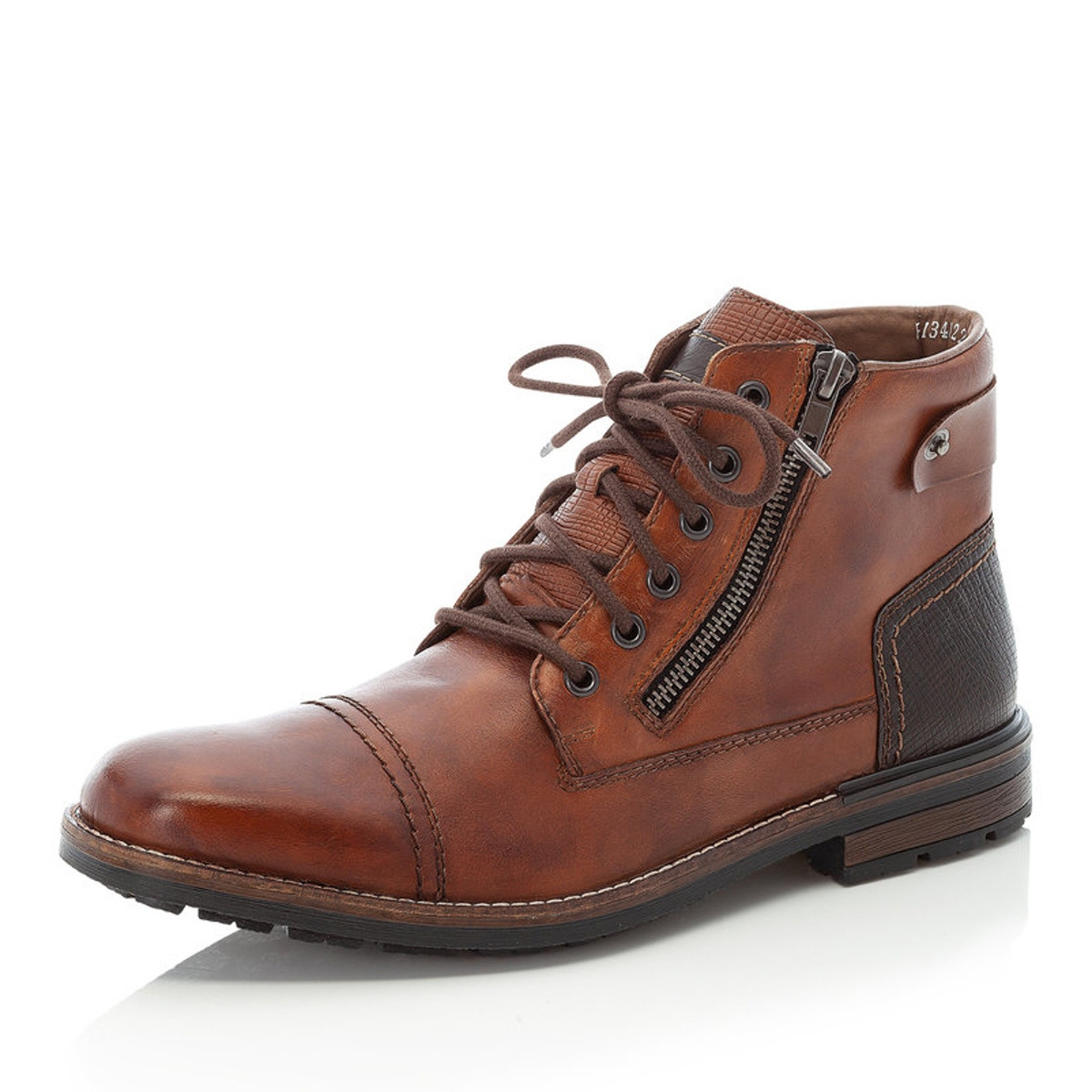 detail Pánská obuv RIEKER RIE-10301937-W2 hnědá